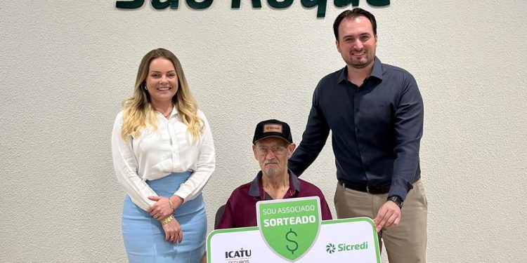 Associado Sicredi Vanguarda é contemplado com prêmio de Seguro de Vida