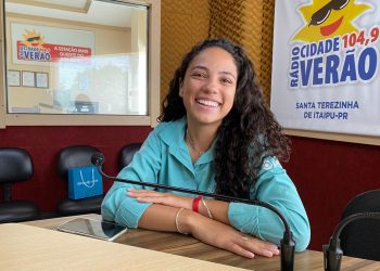 Entrevista com Melissa, representante da Ótica Samir STI, falando sobre as promoções de Fevereiro